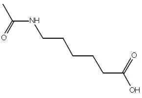 6-Acetamidohexanoic acid structure, CAS 57-08-9