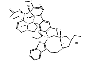 Vincristine structure, CAS 57-22-7