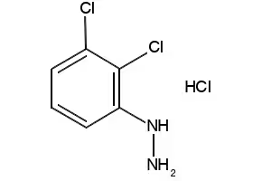 2,3-Dichlorophenylhydrazine hydrochloride structure, CAS 21938-47-6