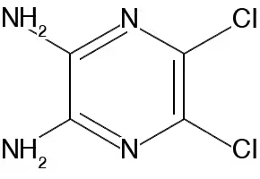 2,3-Dichloropyrazine structure, CAS 4858-85-9