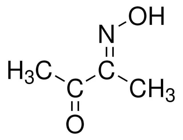 2,3-Butanedione monoxime structure, CAS 57-71-6
