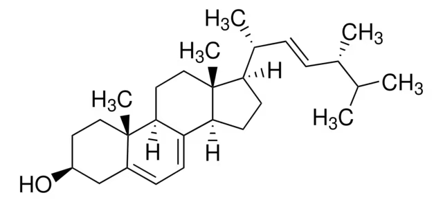 Ergosterol structure, CAS 57-87-4