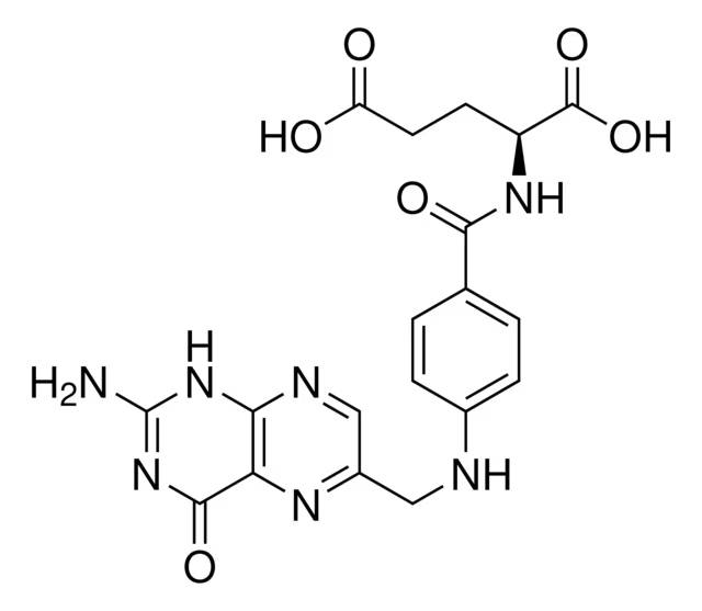 Folic acid structure, CAS 59-30-3