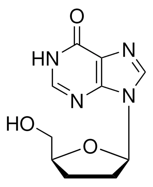 2',3'-Dideoxyinosine structure, CAS 69655-05-6