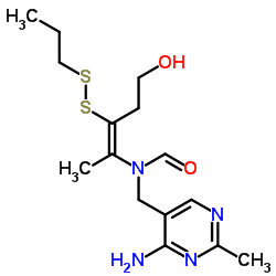Prosultiamine structure, CAS 59-58-5