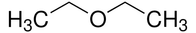 Diethyl ether structure, CAS 60-29-7