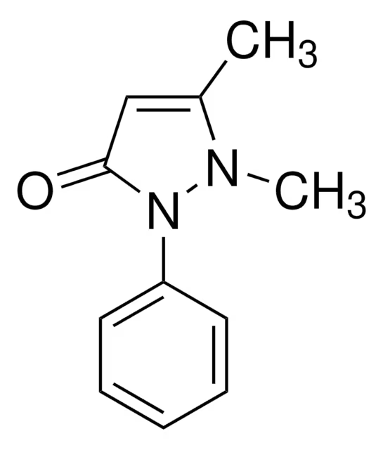 Antipyrine structure, CAS 60-80-0