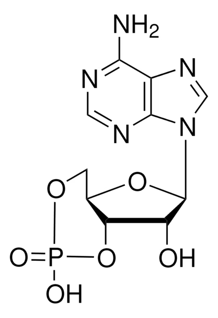 Cyclic AMP structure, CAS 60-92-4