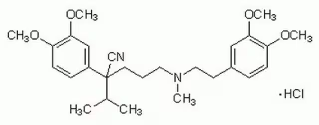 Papaverine hydrochloride structure, CAS 61-25-6