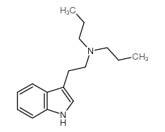 N,N-Dipropyltryptamine structure, CAS 61-52-9