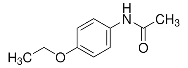 Phenacetin structure, CAS 62-44-2