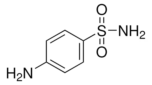 Sulfanilamide structure, CAS 63-74-1