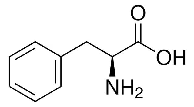 L-Phenylalanine structure, CAS 63-91-2