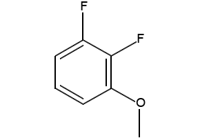 2,3-Difluoroanisole structure, CAS 134364-69-5