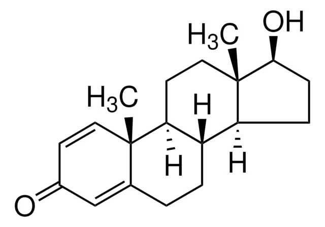 1-Testosterone structure, CAS 65-06-5