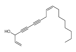 rac-Falcarinol structure, CAS 4117-12-8
