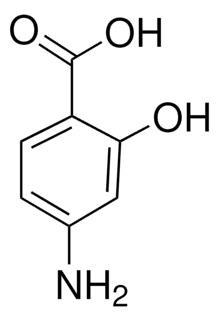 4-Aminosalicylic acid structure, CAS 65-49-6