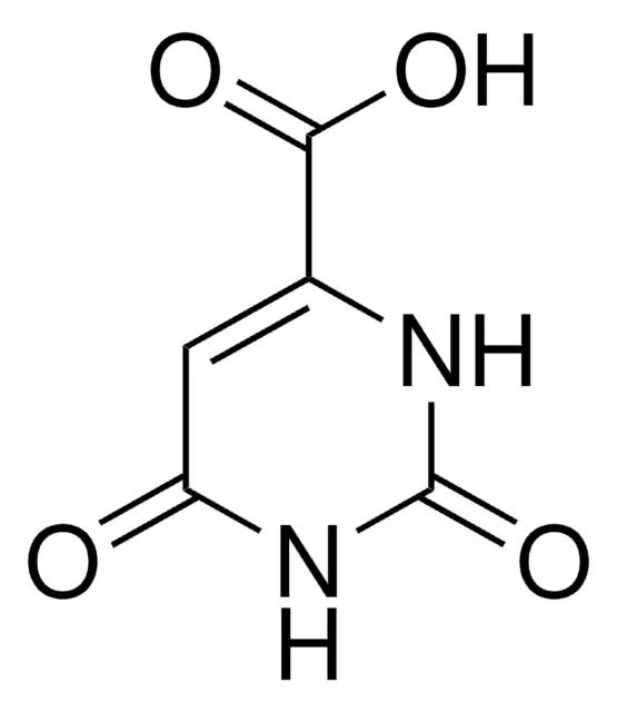 Orotic acid structure, CAS 65-86-1