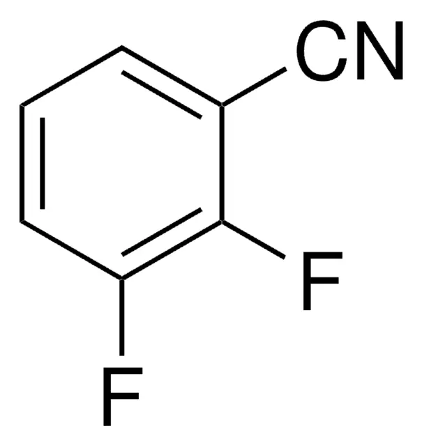 2,3-Difluorobenzonitrile structure, CAS 21524-39-0