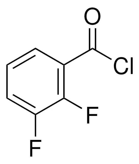 2,3-Difluorobenzoyl chloride structure, CAS 18355-73-2