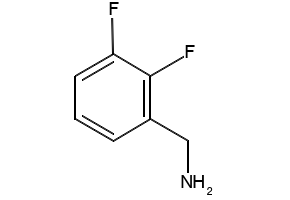 2,3-Difluorobenzylamine structure, CAS 72235-51-9