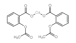 Calcium aspirin structure, CAS 69-46-5
