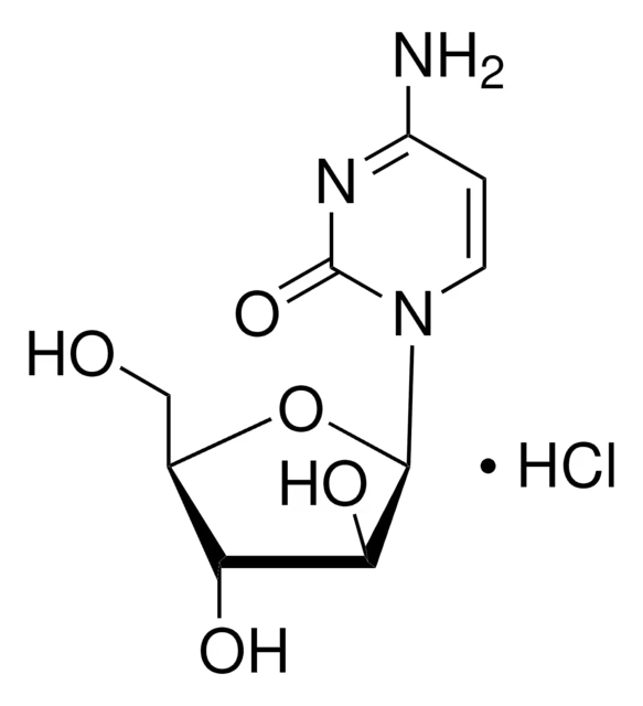 Cytarabine hydrochloride structure, CAS 69-74-9