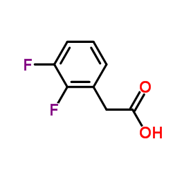 2,3-Difluorophenylacetic acid structure, CAS 145689-41-4