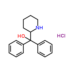 Pipradrol hydrochloride structure, CAS 71-78-3
