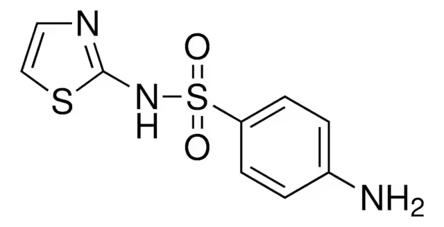 Sulfathiazole structure, CAS 72-14-0