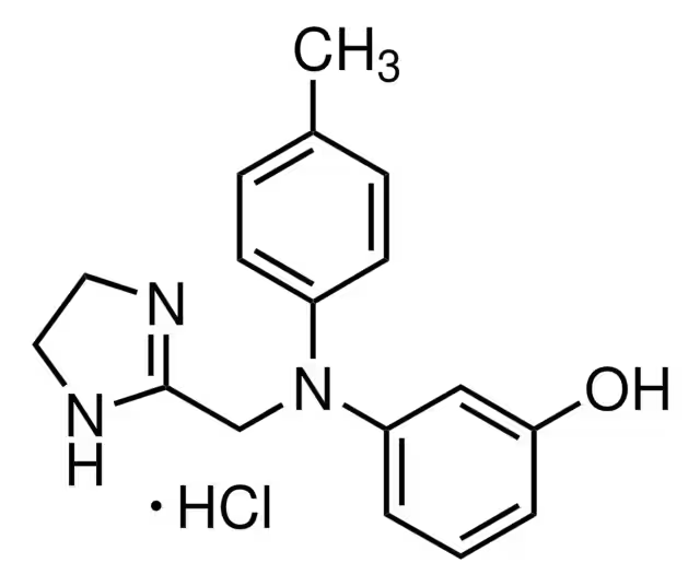 Phentolamine hydrochloride structure, CAS 73-05-2