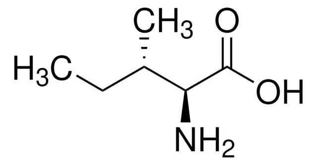 L-Isoleucine structure, CAS 73-32-5
