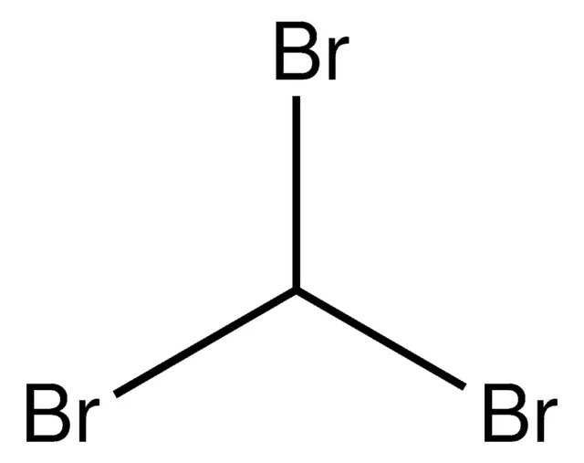 Bromoform structure, CAS 75-25-2