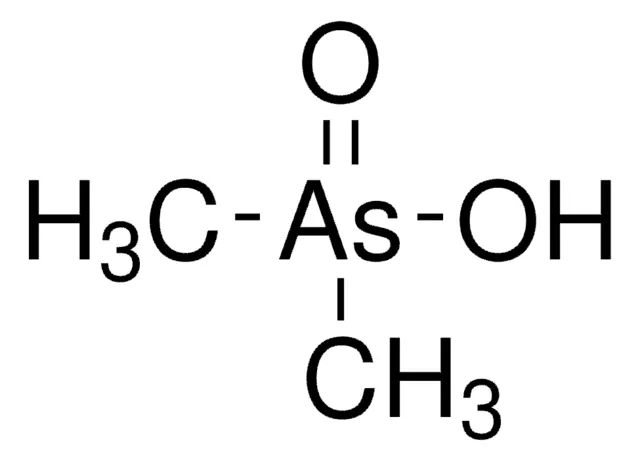 Cacodylic acid structure, CAS 75-60-5