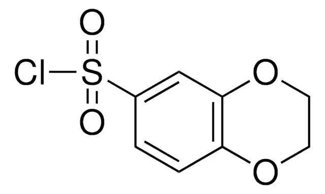 2,3-Dihydro-1,4-benzodioxine-6-sulphonylchloride structure, CAS 63758-12-3
