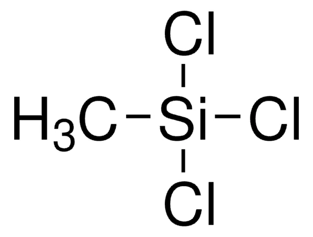 Methyltrichlorosilane structure, CAS 75-79-6