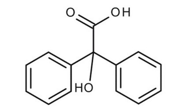 Benzilic acid structure, CAS 76-93-7