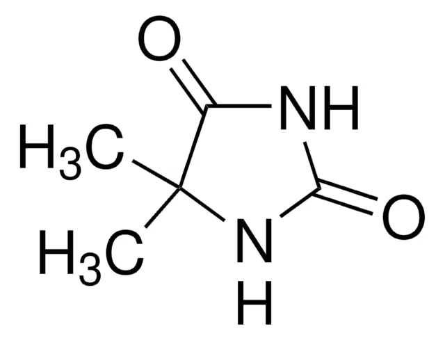 5,5-Dimethylhydantoin structure, CAS 77-71-4