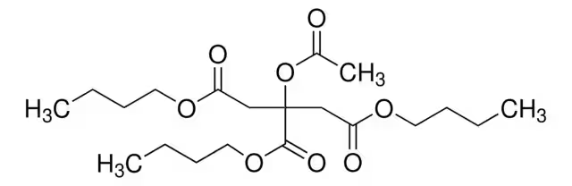 Acetyl tributyl citrate structure, CAS 77-90-7
