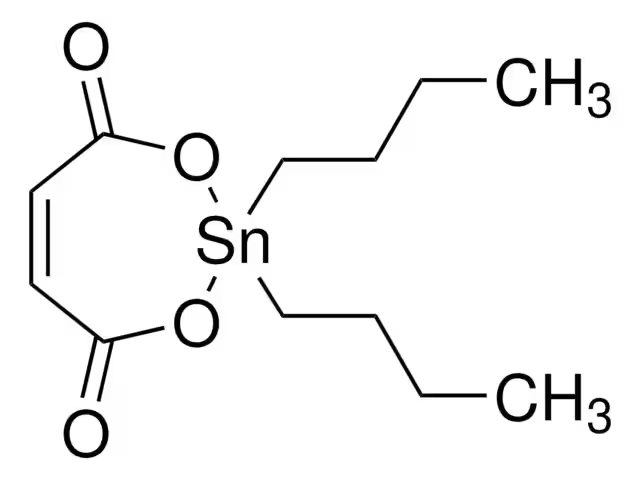 Dibutyltin maleate structure, CAS 78-04-6