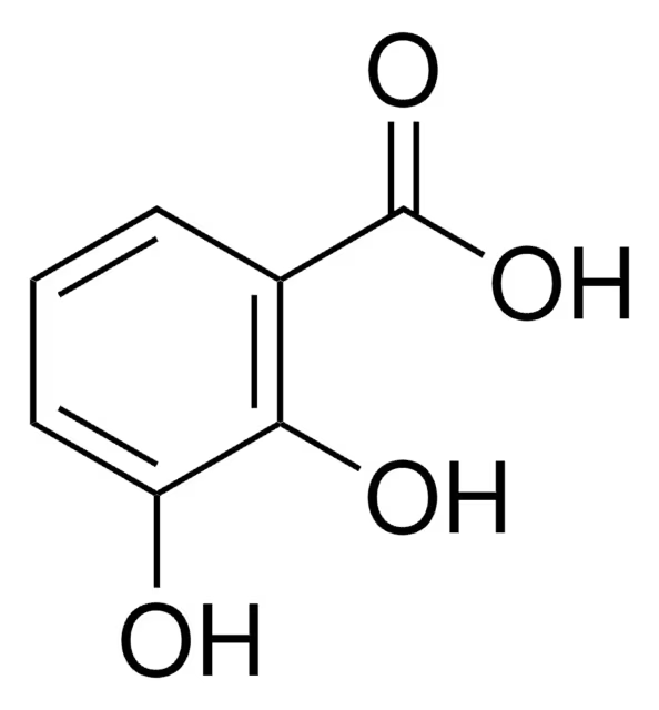 2,3-Dihydroxybenzoic acid structure, CAS 303-38-8