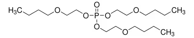 Tris(2-butoxyethyl) phosphate structure, CAS 78-51-3