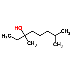 Tetrahydrolinalool structure, CAS 78-69-3