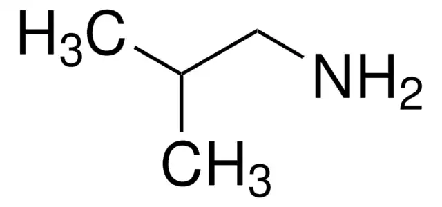 Isobutylamine structure, CAS 78-81-9