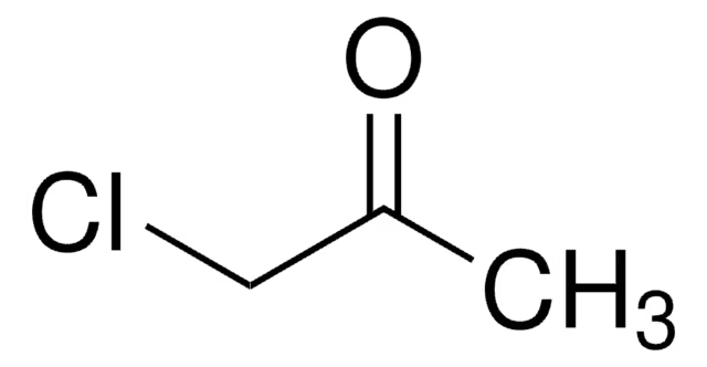 Chloroacetone structure, CAS 78-95-5