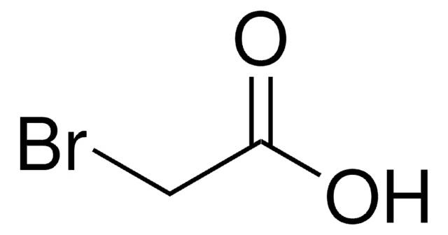 Bromoacetic acid structure, CAS 79-08-3