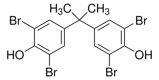 Tetrabromobisphenol A structure, CAS 79-94-7