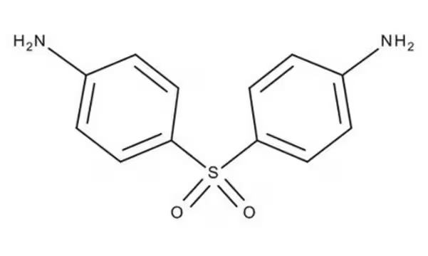 4,4'-Diaminodiphenylsulfone structure, CAS 80-08-0