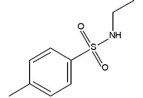 N-Ethyl-p-toluenesulfonamide structure, CAS 80-39-7