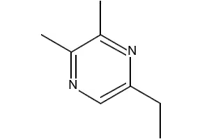 2,3-Dimethyl-5-ethylpyrazine structure, CAS 15707-34-3